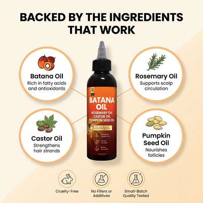 Fuller, Thicker Hair in 5 Minutes With Batana Oil Technology